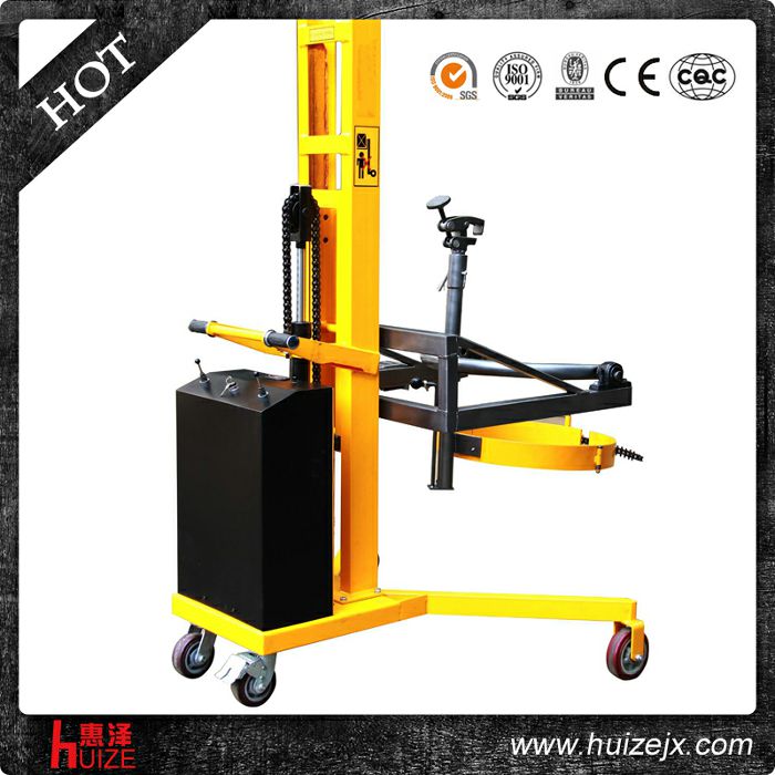 半電動油桶車（直角腿，夾鐵桶翻轉）2